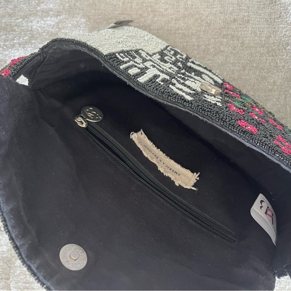 Beaded Women’s Shoulder Bag - Multicolor - Picture 3 of 4